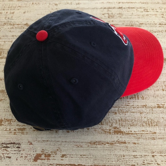 Adjustable Navy & Red Cleveland Indians Hat - Picture 2 of 3